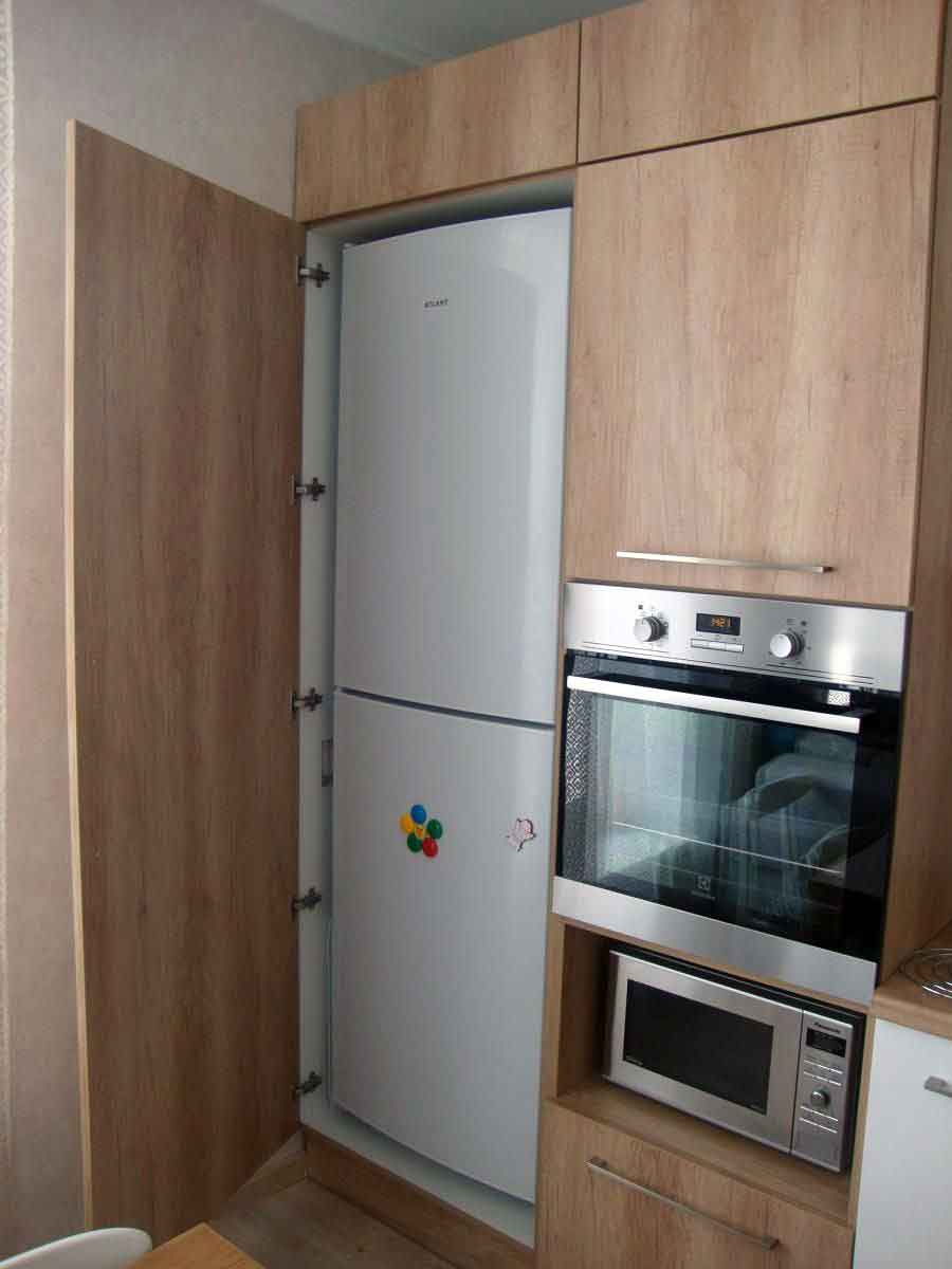 Встраиваемый холодильник как установить своими руками
