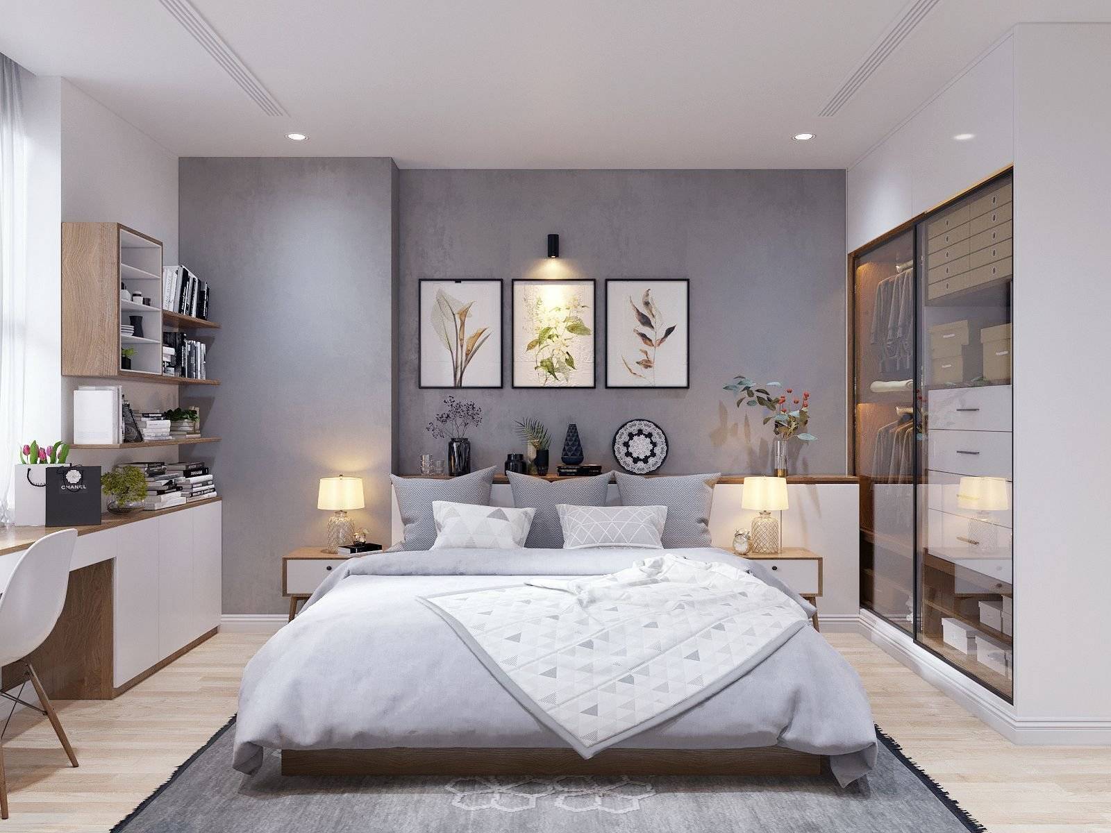 Спальня в стиле контемпорари: 86 фото-идей лаконичного дизайна