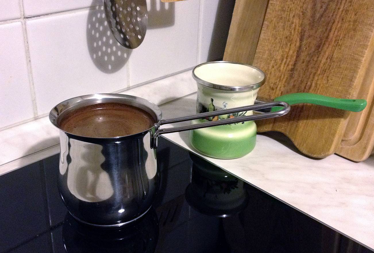 Турка для индукционной плиты | турка для кофе