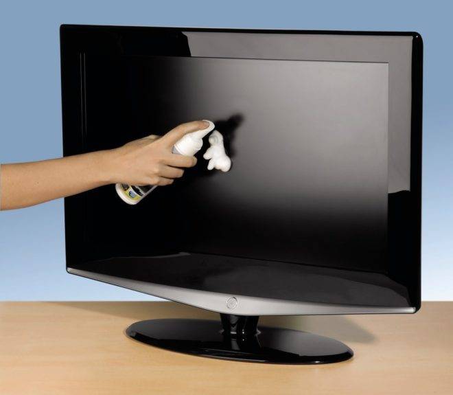 Чем протереть экран телевизора плазма в домашних