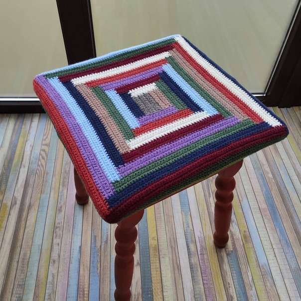 Вязание ковриков на стулья крючком с описанием, видео - 6 моделей