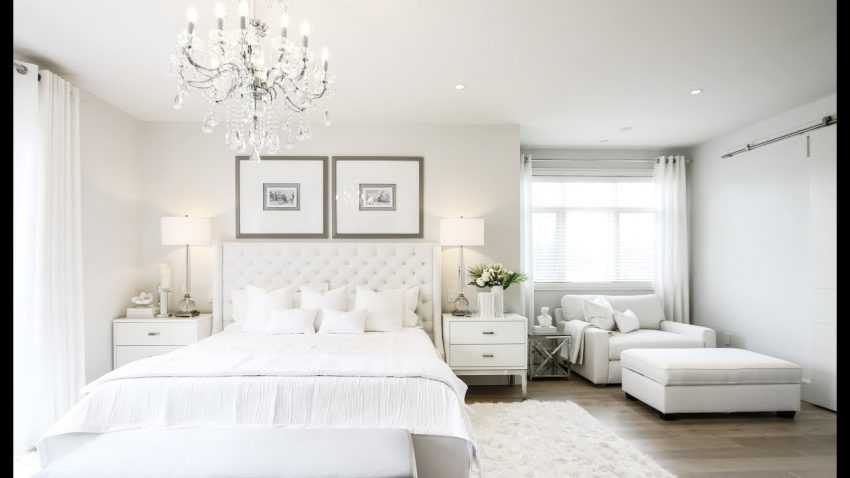 Дизайн спальни в белом цвете – выбор стильного и нежного интерьера