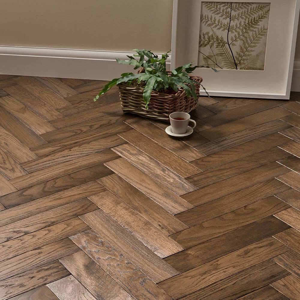 Ламинат Alsafloor Solid Herringbone 528 дуб Chestnut