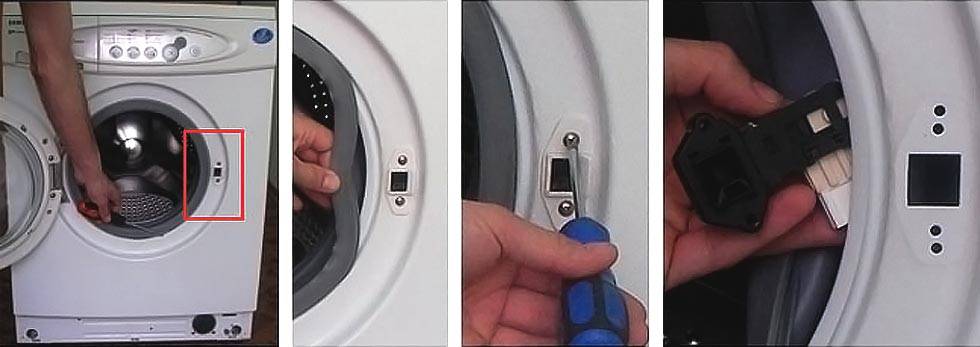 Не открывается дверь у стиральной машины, что делать? способы