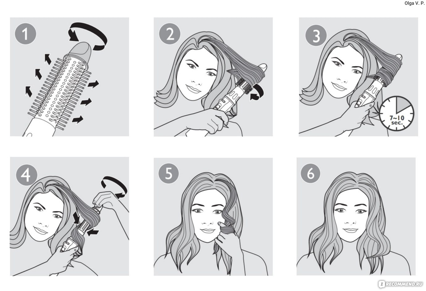 Как придать объем волосам феном