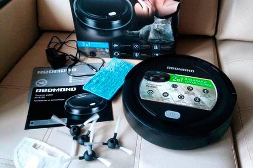 Робот-пылесос redmond rv-r500