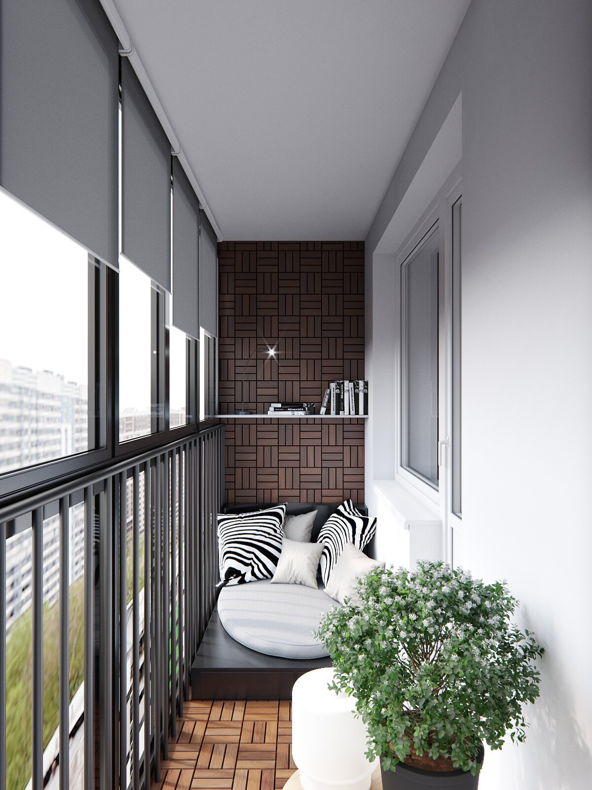 Панорамный балкон: 130 фото новинок дизайна интерьера