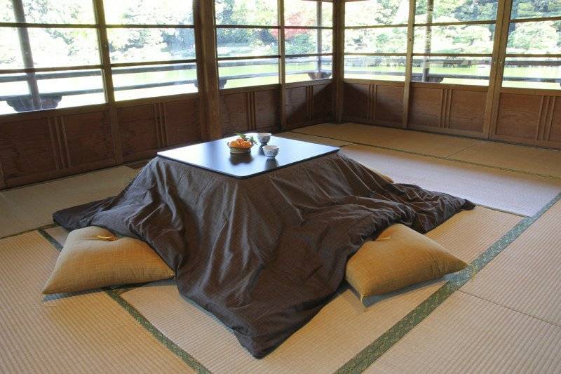 Древний котацу: зачем японцы спят под столом | школа дизайна интерьеров катерины дубровской | дзен
