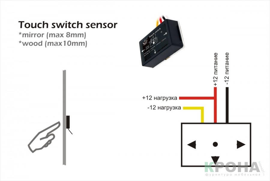 Сенсорный выключатель своими руками - описание и схема сборки