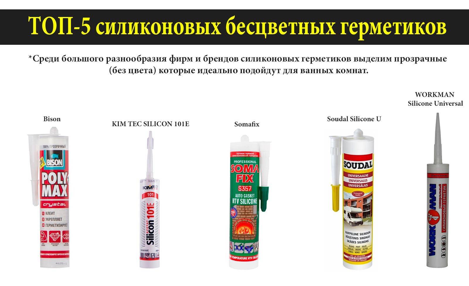 Какой герметик лучше для ванной - определение лучшего герметика для защиты ванн от влаги - vannayasvoimirukami.ru