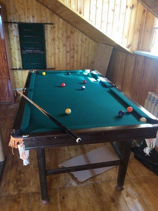 Самодельный бильярд