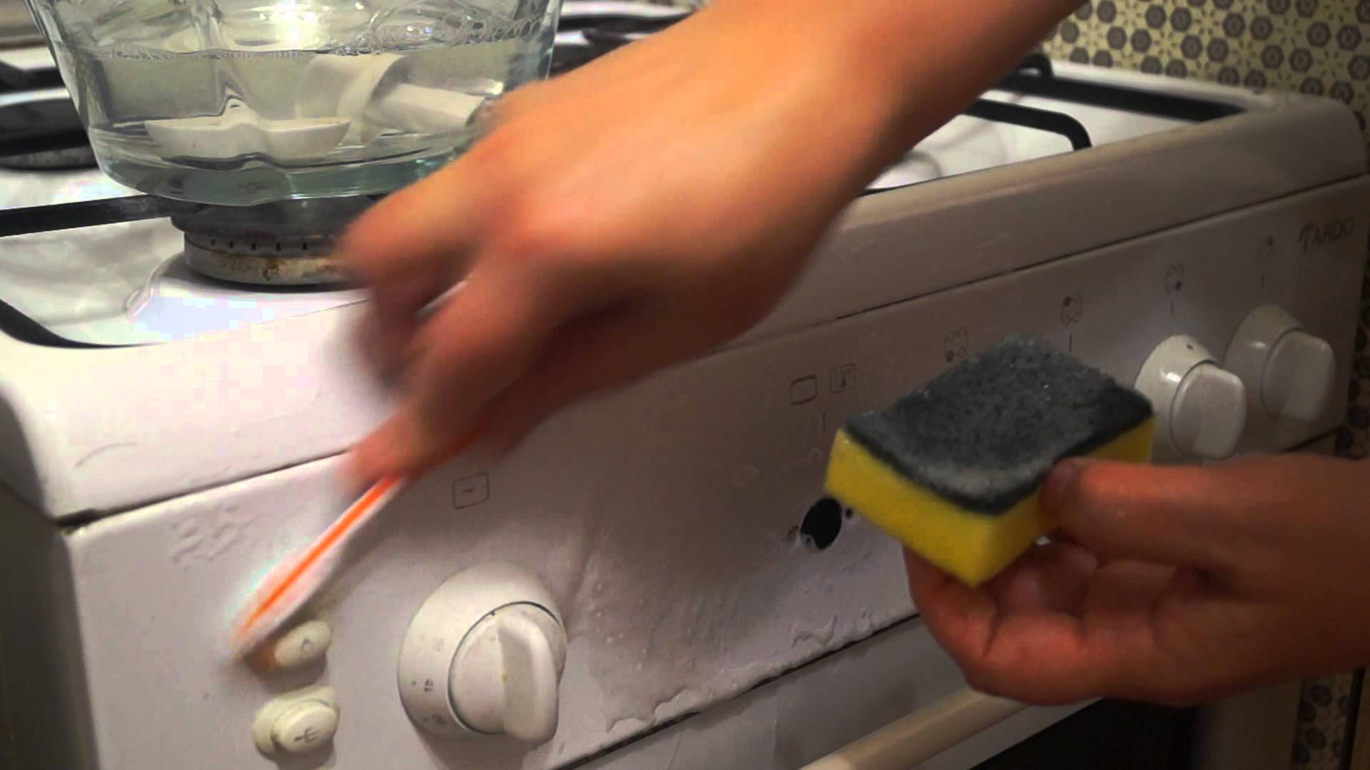 Как отмыть ручки у кухонной плиты