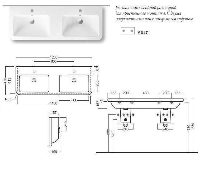Двойная раковина: правила выбора размера и цвета + рекомендации по установке и подключению (118 фото лучших моделей)