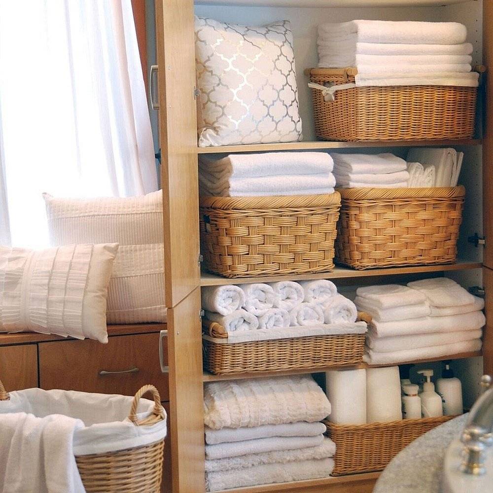 Хранение постельного белья: правила, хитрости и лайфхаки