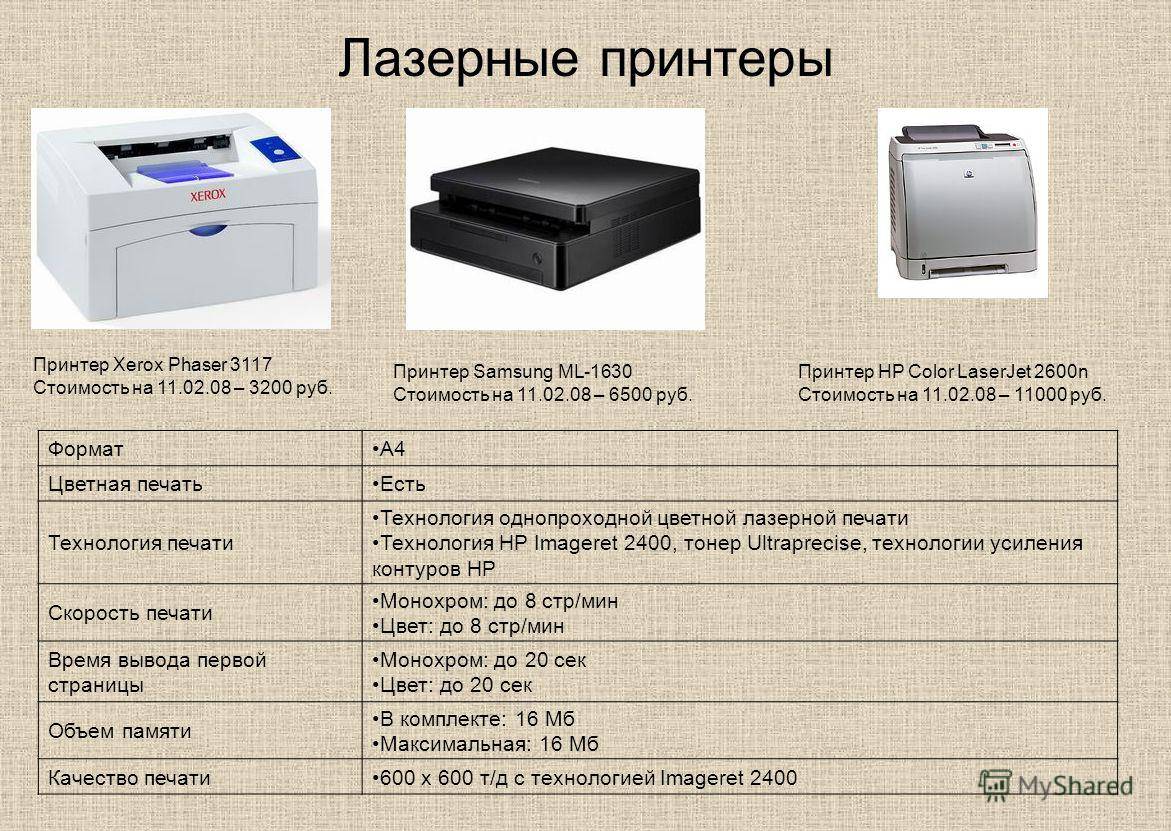 Разрешение печатного изображения принтера измеряется в