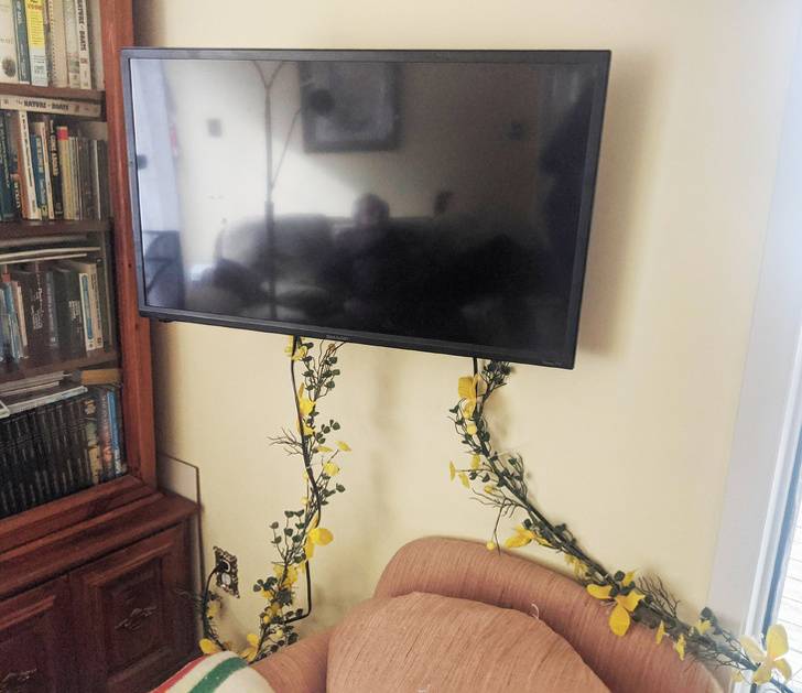 Как спрятать провода от телевизора на стене: 35 фото как красиво скрыть проводку