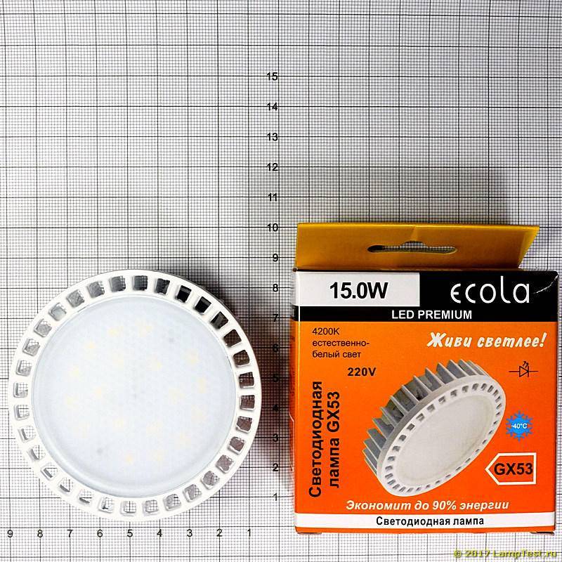 Обзор линейки светодиодных ламп ecola (экола)