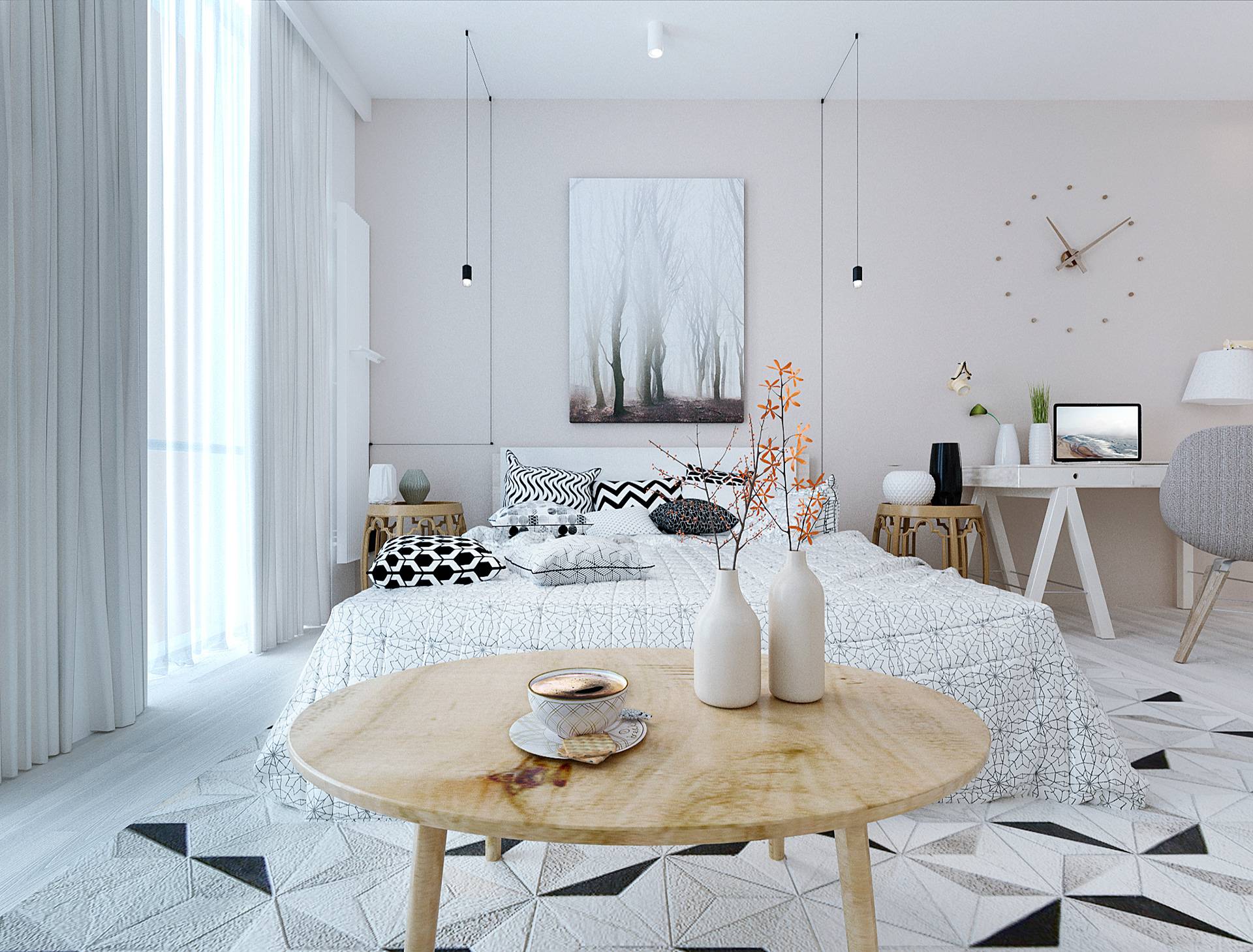 Как оформить красивую гостиную в скандинавском стиле (18 фото)