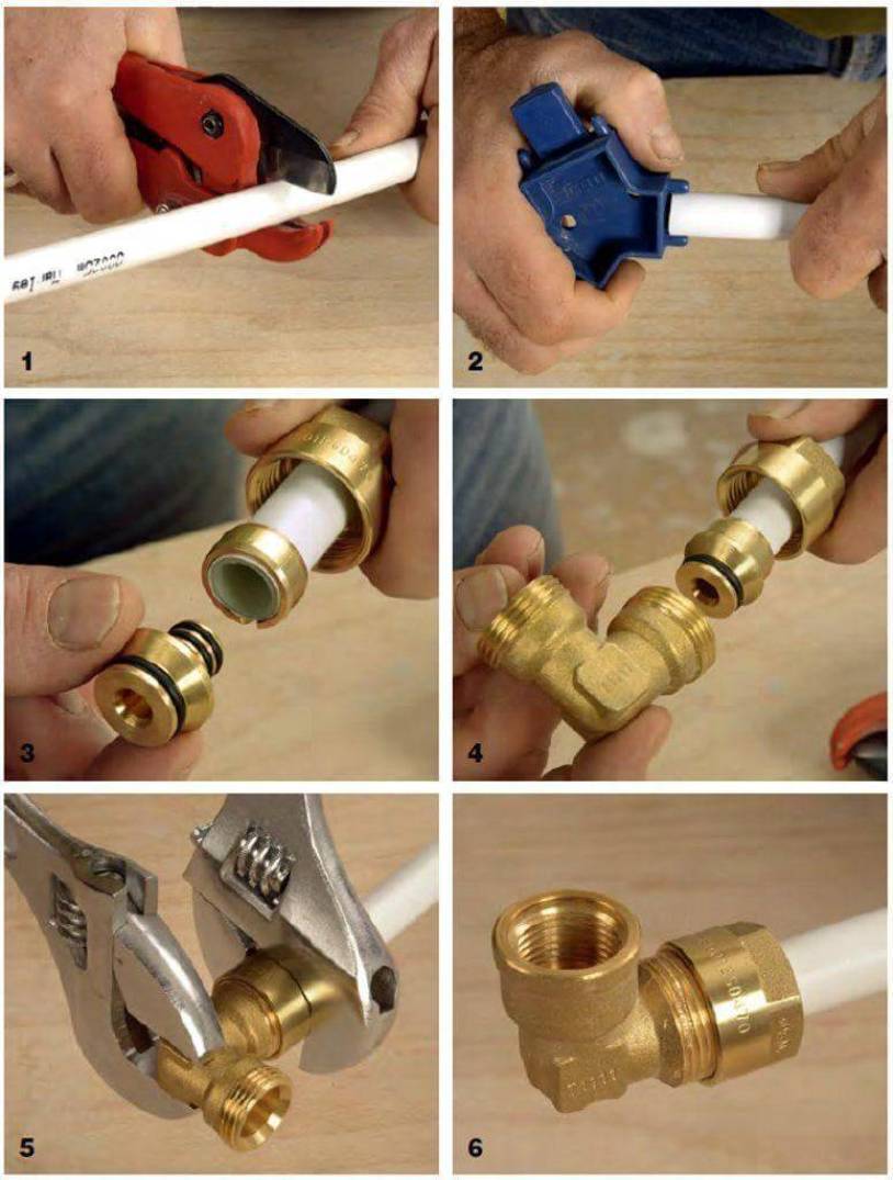 Инструкция по монтажу металлопластиковых труб