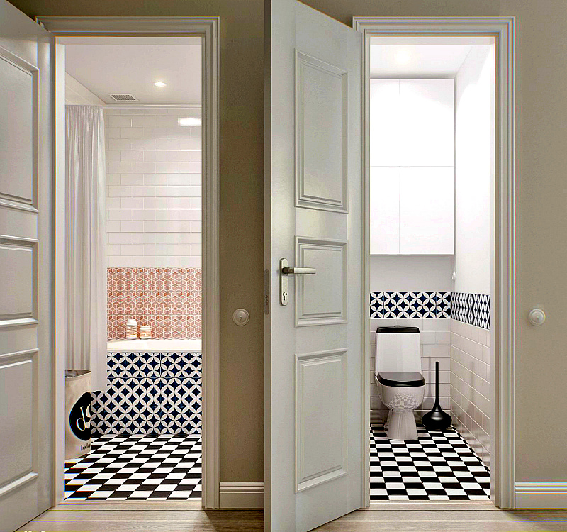 Двери для ванной и туалета как выбрать правильную