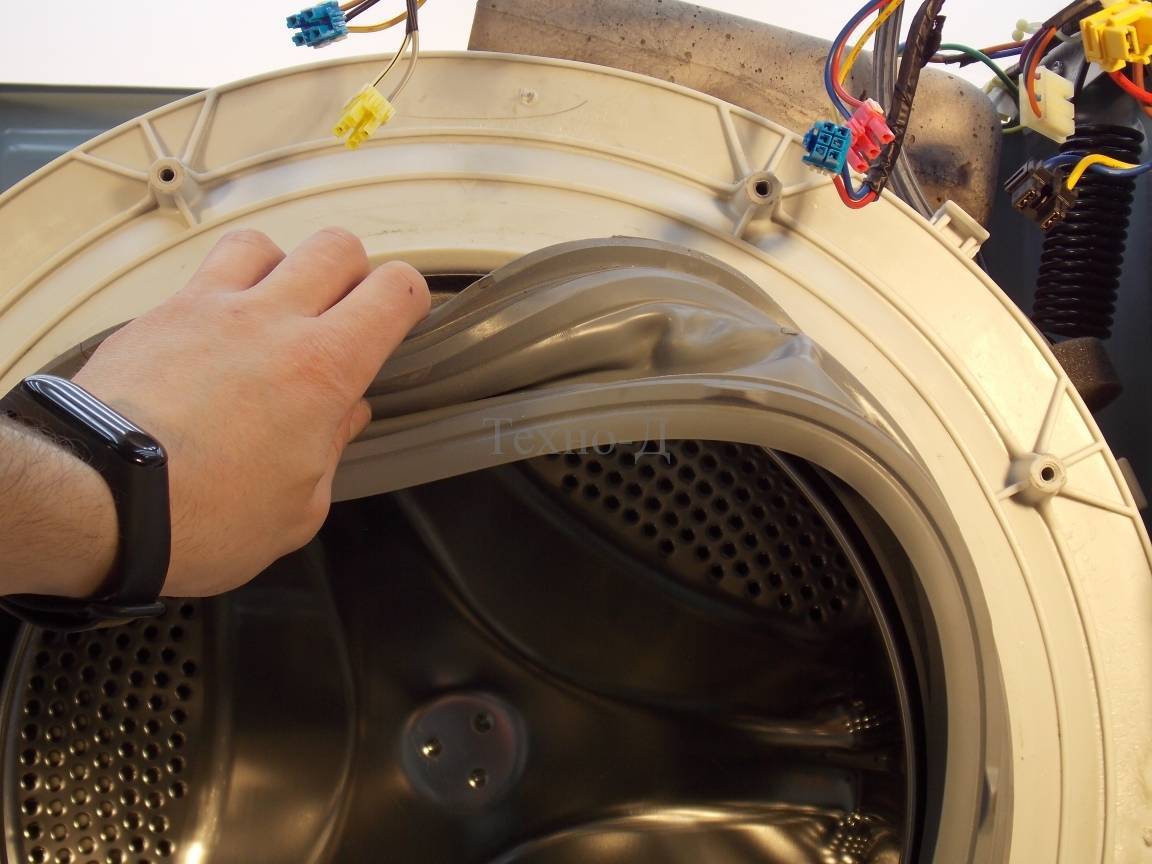 Как поменять резинку в стиральной машине