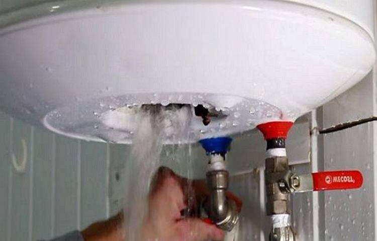 Как слить воду с водонагревателя своими руками