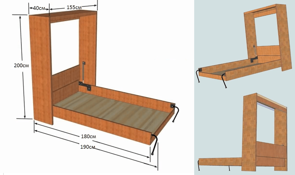 Проверенные способы, как увеличить кровать по длине, ширине и высоте своими руками