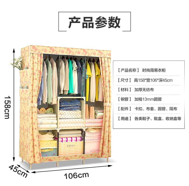 Тканевые шкафы для одежды