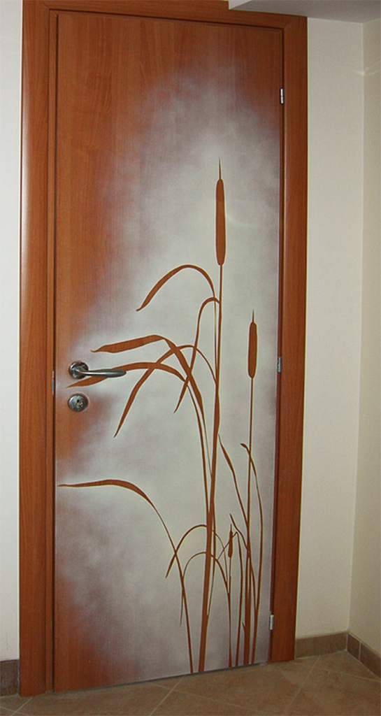 Дверной декор: 130 фото лучших примеров дизайна и способов декорирования межкомнатной двери своими руками