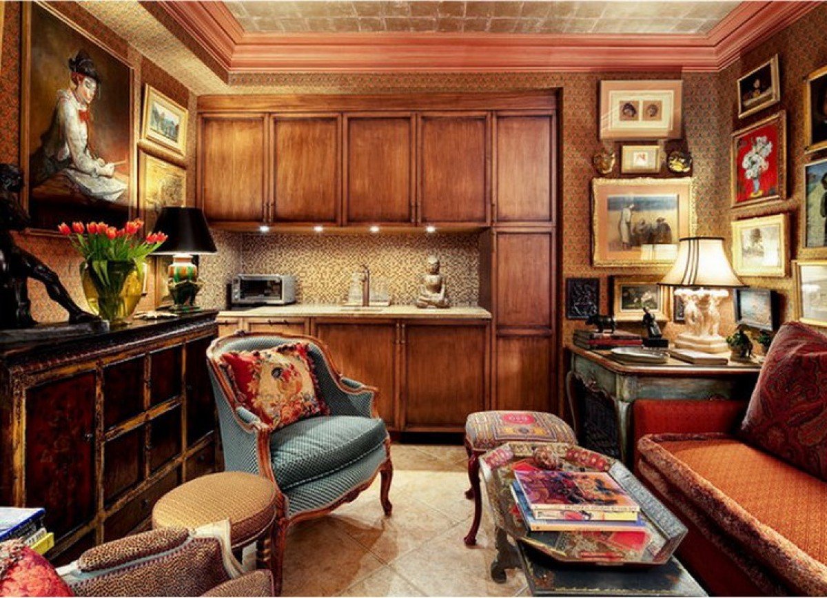 Старинный стиль: эпоха ретро в интерьере комнаты, дизайн декора, мебель 70 х годов