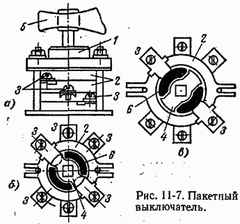 Пакетный переключатель схема