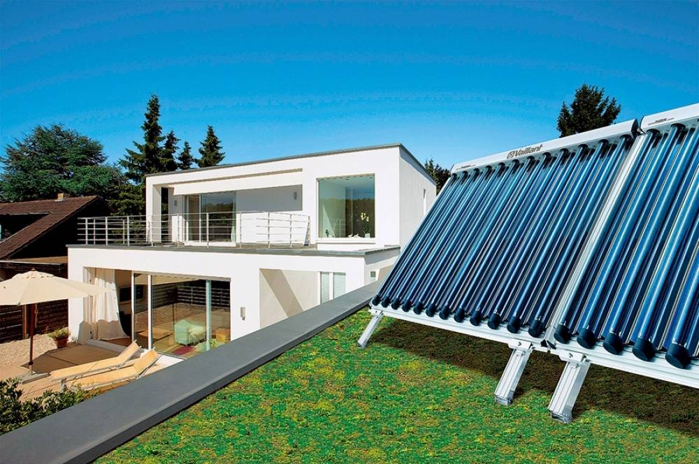 Как сделать солнечное отопление дома своими руками - особенности устройства системы, преимущества альтернативных коллекторов, подробное фото +видео