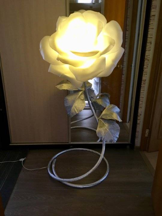 Светильник роза своими руками пошагово из изолона: топ-150 фото идей с легким мастер-классом для начинающих