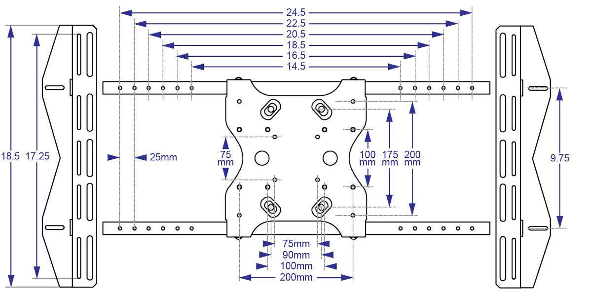 Стандарт крепления vesa для мониторов: различия, размеры и вес | итигик